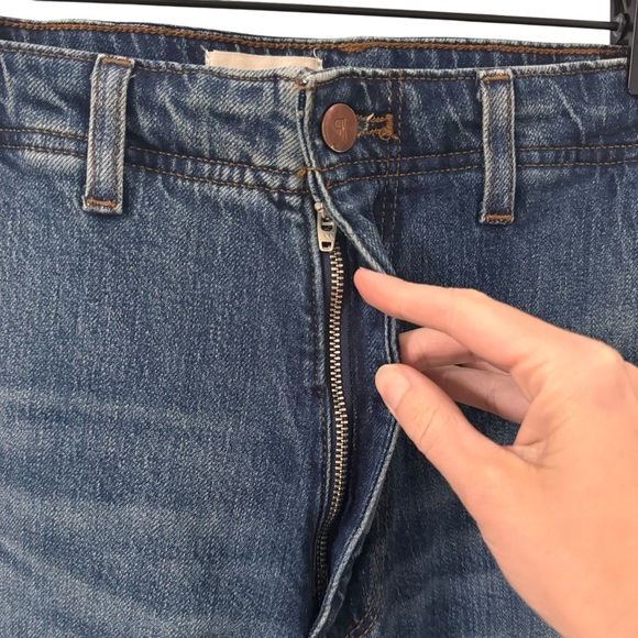 Anthropologie Pilcro Wide Leg Dark Wash Jeans Size 27 - Picture 5 of 11